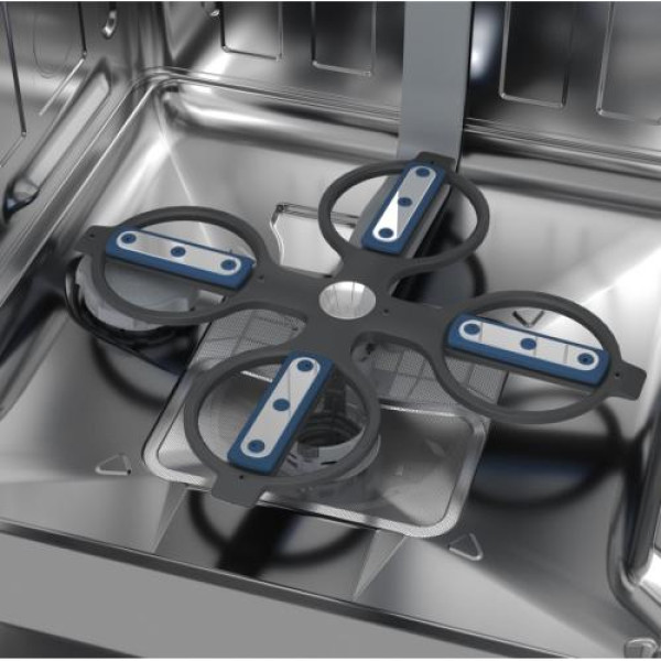 Nõudepesumasin beko, integreeritav, 3 korvi, 60 cm, 40 db