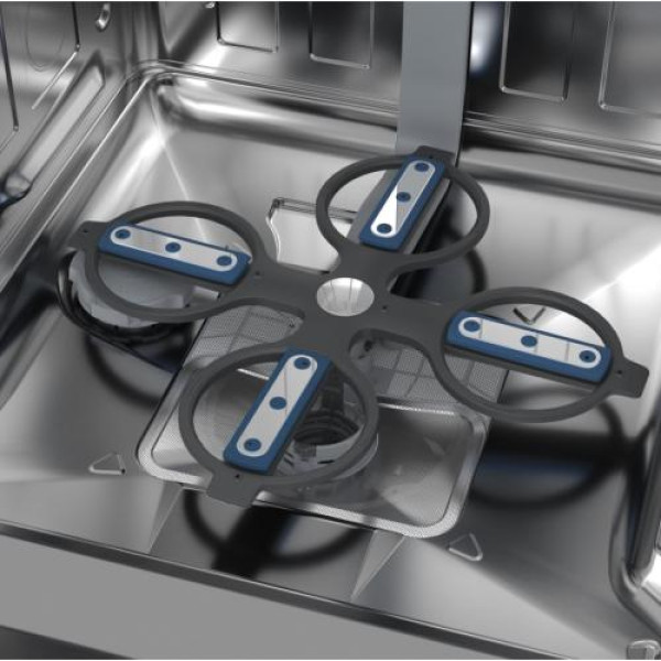 Nõudepesumasin beko, integreeritav, 3 korvi, 60 cm, 41 db