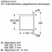 Mikrolaineahi bosch, integreeritav, 20 l, must, 800 w