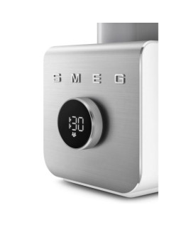 Blender smeg vaakumpumbaga, 50`ndate stiil, 1,5l, 1400w, matt valge, alumiinium-foto3