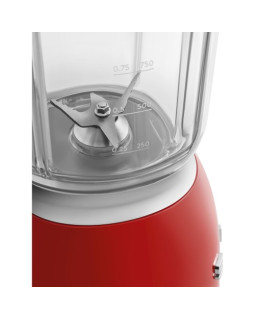 Blender smeg, 50`ndate stiil, 800w, punane-foto6