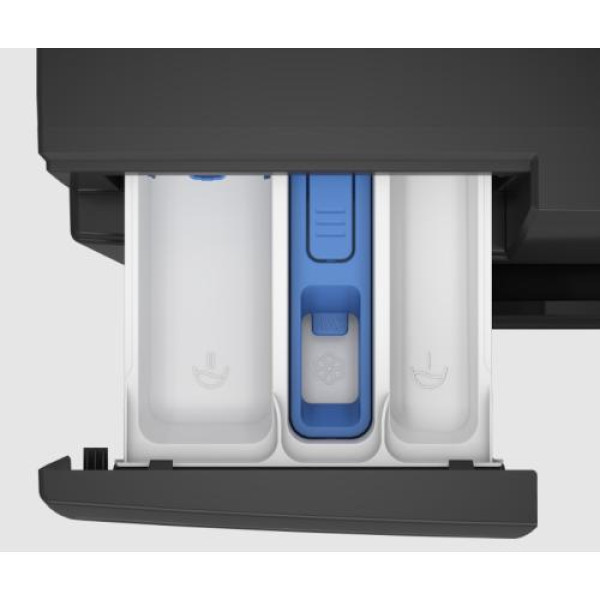Pesumasin beko, eestlaetav, 8 kg, 1400 p/min, inverter, must