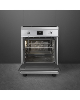 Elektripliit smeg, 4x induktsioon, elektriahi, aurupuhastus, 60cm, rv teras-foto2