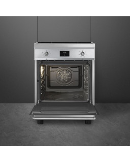 Elektripliit smeg, 4x induktsioon, elektriahi, aurupuhastus, 60cm, rv teras-foto3