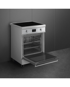 Elektripliit smeg, 4x induktsioon, elektriahi, aurupuhastus, 60cm, rv teras-foto5