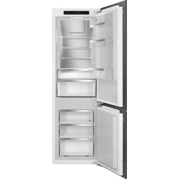 Külmik smeg, integreeritav, 178 cm, 182/62 l, 35 db, puutetundlik, total nofrost, valge