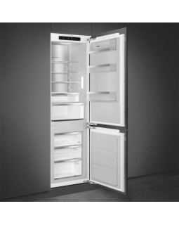 Külmik smeg, integreeritav, 178 cm, 182/62 l, 35 db, puutetundlik, total nofrost, valge-foto2