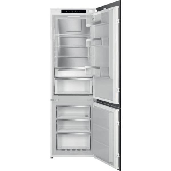 Külmik smeg, integreeritav, 178 cm, 186/62 l, 35 db, puutetundlik, total nofrost, valge