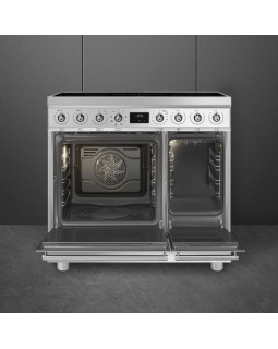 Elektripliit smeg classic, 90 cm, 5 x induktsioon, 2x elektriahi, aurupuhastus, rv teras-foto3
