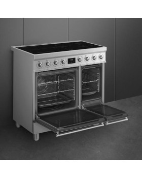 Elektripliit smeg classic, 90 cm, 5 x induktsioon, 2x elektriahi, aurupuhastus, rv teras-foto5