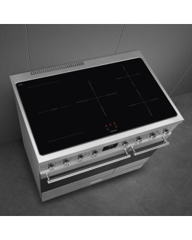 Elektripliit smeg classic, 90 cm, 5 x induktsioon, 2x elektriahi, aurupuhastus, rv teras-foto6