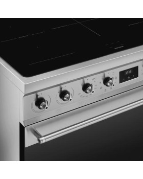 Elektripliit smeg classic, 90 cm, 5 x induktsioon, 2x elektriahi, aurupuhastus, rv teras-foto7