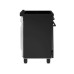 Elektripliit smeg classic, 90 cm, 5 x induktsioon, 2x elektriahi, pürolüüspuhastus, matt must