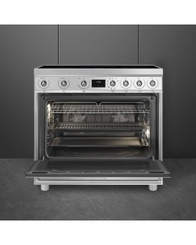 Elektripliit smeg, 5x induktsioon, elektriahi, 90cm, rv teras-foto2