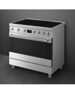 Elektripliit smeg, 5x induktsioon, elektriahi, 90cm, rv teras-foto3