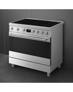 Elektripliit smeg, 5x induktsioon, elektriahi, 90cm, rv teras-foto3