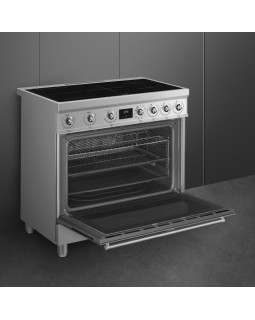 Elektripliit smeg, 5x induktsioon, elektriahi, 90cm, rv teras-foto4
