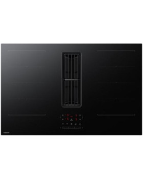 Õhupuhastiga pliidiplaat samsung, 80 cm, 720 m3/h, 68db, flex keeduala, lõigatud servad, matt must