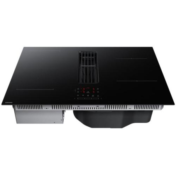 Õhupuhastiga pliidiplaat samsung, 80 cm, 720 m3/h, 68db, flex keeduala, lõigatud servad, matt must Õhupuhastiga pliidiplaat samsung, 80 cm, 720 m3/h, 68db, flex keeduala, lõigatud servad, matt must