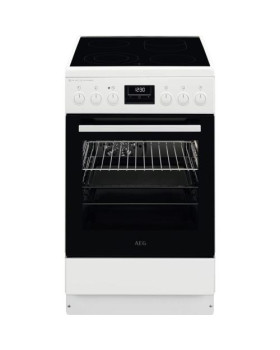 Elektripliit aeg, 4 x hilight, elektriahi, aurufunktsioon, 50 cm, valge