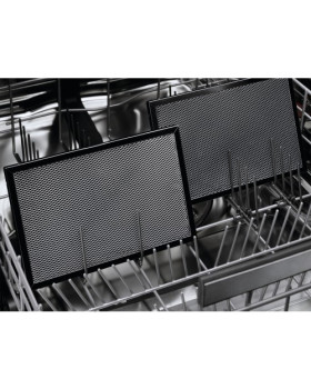 Õhupuhastiga pliidiplaat aeg, 4 x induktsioon, 80 cm, 630 m3/h, 64 db, faasitud servad, must-foto3