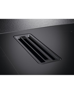 Õhupuhastiga pliidiplaat aeg, 4 x induktsioon, 80 cm, 630 m3/h, 64 db, faasitud servad, must-foto4