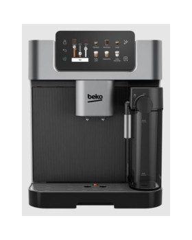 Espresso kohvimasin beko, must/hõbedane