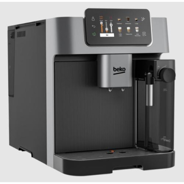 Espresso kohvimasin beko, must/hõbedane