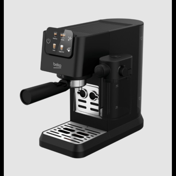 Espresso kohvimasin beko, must
