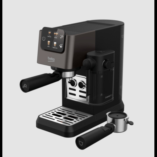 Espresso kohvimasin beko, must/titaanium
