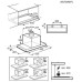 Õhupuhastaja electrolux, integreeritav, 53 cm, hob2hood, 600 m3/h, 66 db, valge
