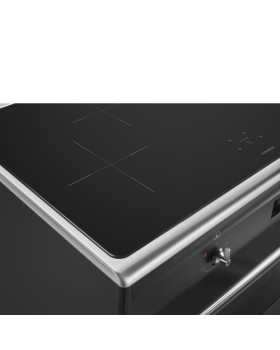 Elektripliit smeg classic, 90 cm, 4 x induktsioon,  elektriahi, aurupuhastus, antrasiit-foto7
