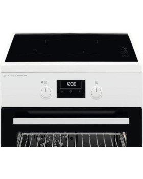 Elektripliit aeg, 4 x induktsioon, elektriahi, aurufunktsioon, 50 cm, valge-foto2