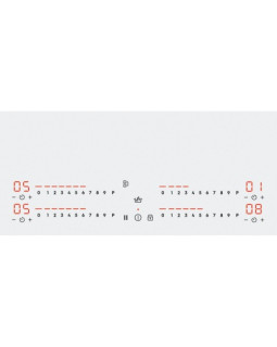 Pliidiplaat electrolux, 4 x induktsioon, 60 cm, valge, faasitud esiserv-foto2