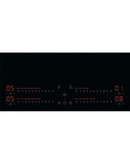 Pliidiplaat electrolux, 4 x induktsioon, 60 cm, faasitud esiserv, must-foto2