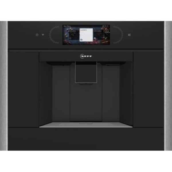 Espresso kohvimasin neff, integreeritav, must/rv-teras