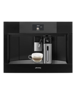 Espresso kohvimasin smeg linea, integreeritav, automaatne piimavahustaja, linea, must-foto3