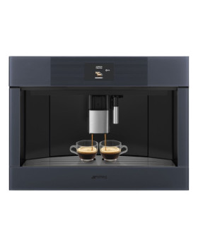 Espresso kohvimasin smeg linea, integreeritav, automaatne piimavahustaja, linea, neptuun hall-foto2