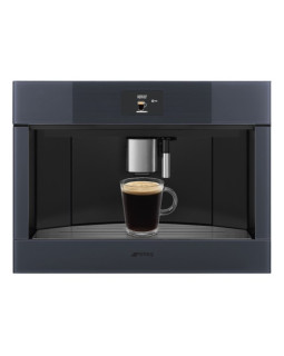 Espresso kohvimasin smeg linea, integreeritav, automaatne piimavahustaja, linea, neptuun hall-foto3