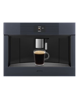 Espresso kohvimasin smeg linea, integreeritav, automaatne piimavahustaja, linea, neptuun hall-foto3