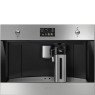 Espresso kohvimasin smeg classic, int., automaatne piimavahustaja, rv teras