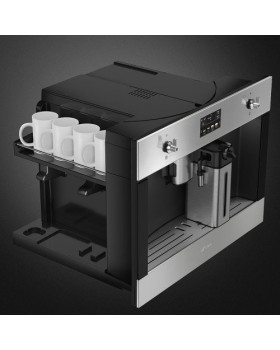 Espresso kohvimasin smeg classic, int., automaatne piimavahustaja, rv teras-foto5