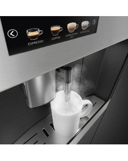 Espresso kohvimasin smeg classic, int., automaatne piimavahustaja, rv teras-foto7