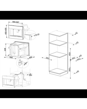 Espresso kohvimasin smeg classic, int., automaatne piimavahustaja, rv teras-foto9