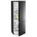 Külmik liebherr, 201,5 cm, 348/138 l, 35 db, puutejuhtimine, nofrost, must