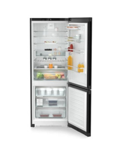 Külmik liebherr, 201,5 cm, 348/138 l, 35 db, puutejuhtimine, nofrost, must-foto3