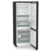 Külmik liebherr, 201,5 cm, 348/138 l, 35 db, puutejuhtimine, nofrost, must