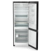 Külmik liebherr, 201,5 cm, 348/138 l, 35 db, puutejuhtimine, nofrost, must
