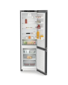 Külmik liebherr comfort, 201 cm, 268/103 l, 35 db, nofrost, puutetundlik, tumehall-foto3