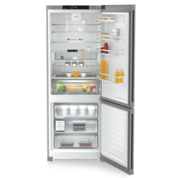 Külmik liebherr, 201,5 cm, 348/138 l, 35 db, puutejuhtimine, nofrost, rv-teras